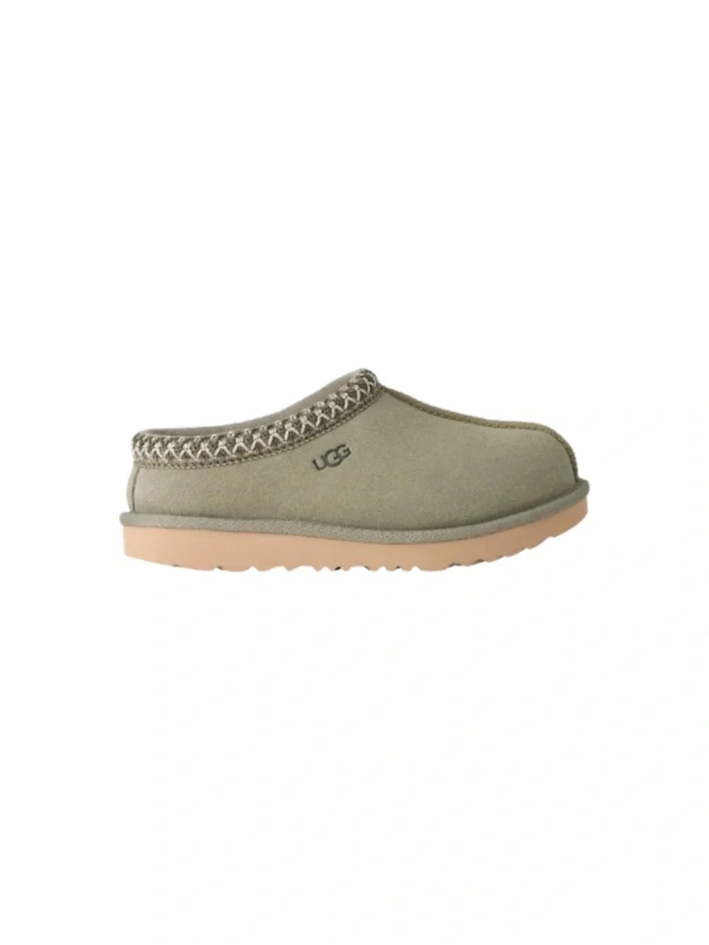 UGG Kids Tasman Slipper, Shaded Clover Suede. 1019066K